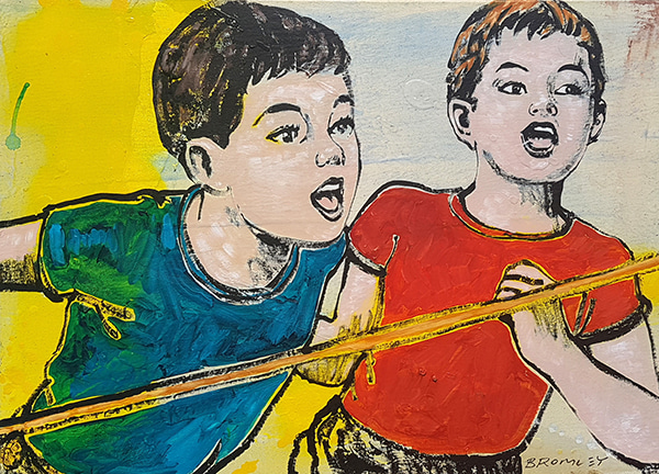 The Race by David Bromley | Lethbridge Gallery